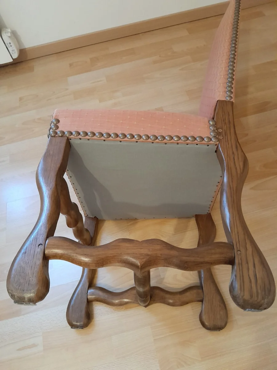 Chaise haute tissus neuf.  - Miniature 5