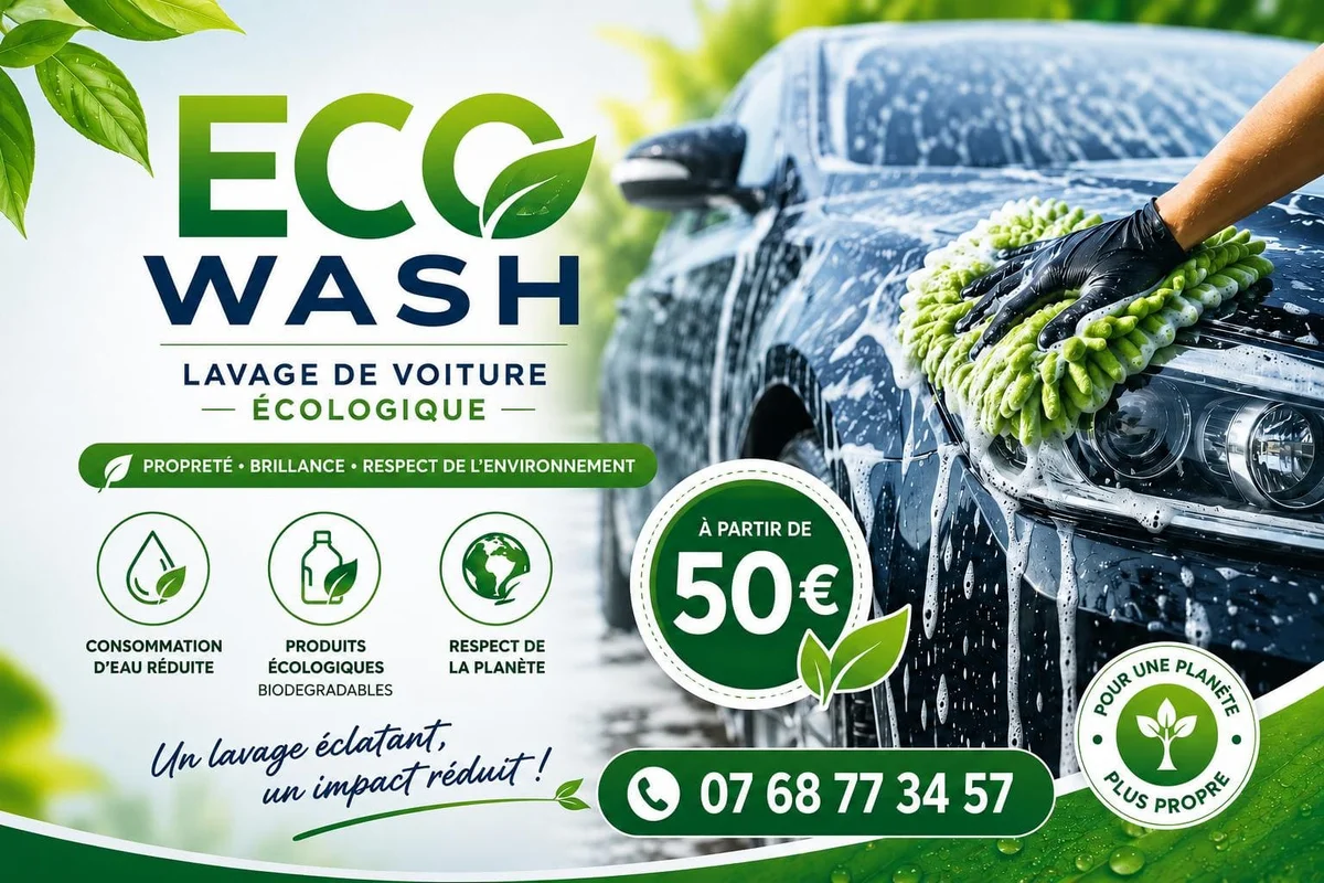 Lavage automobile écologique 