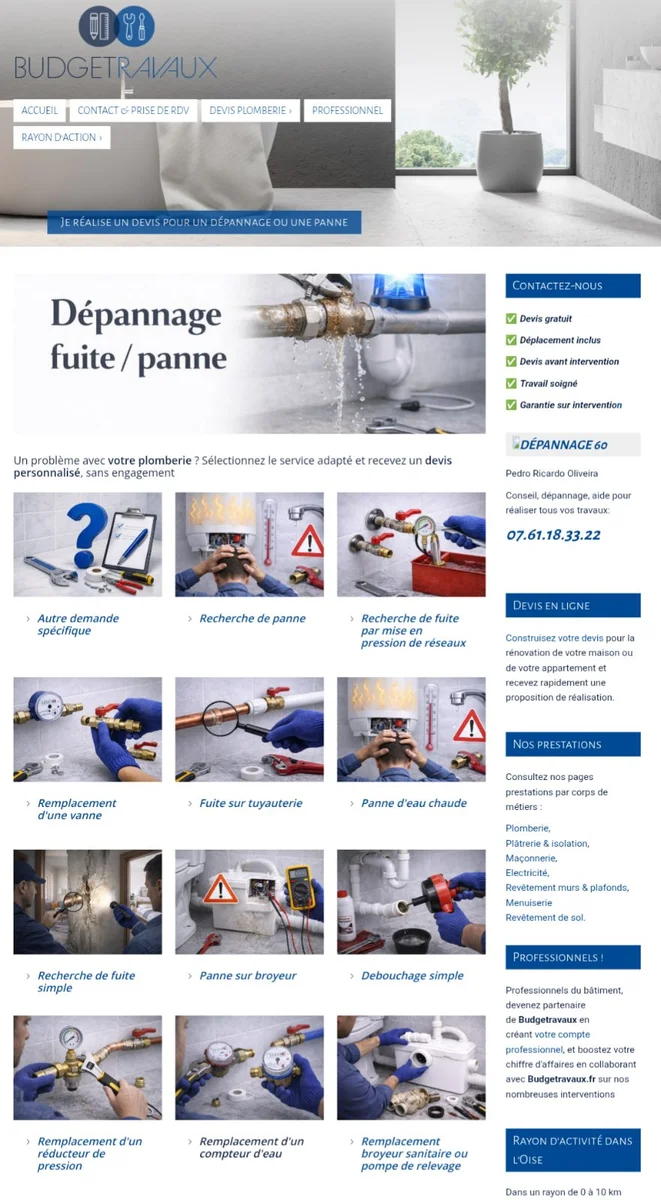 Plombier Dépannage & Travaux dans l'Oise — Devis Gratuit - Miniature 3