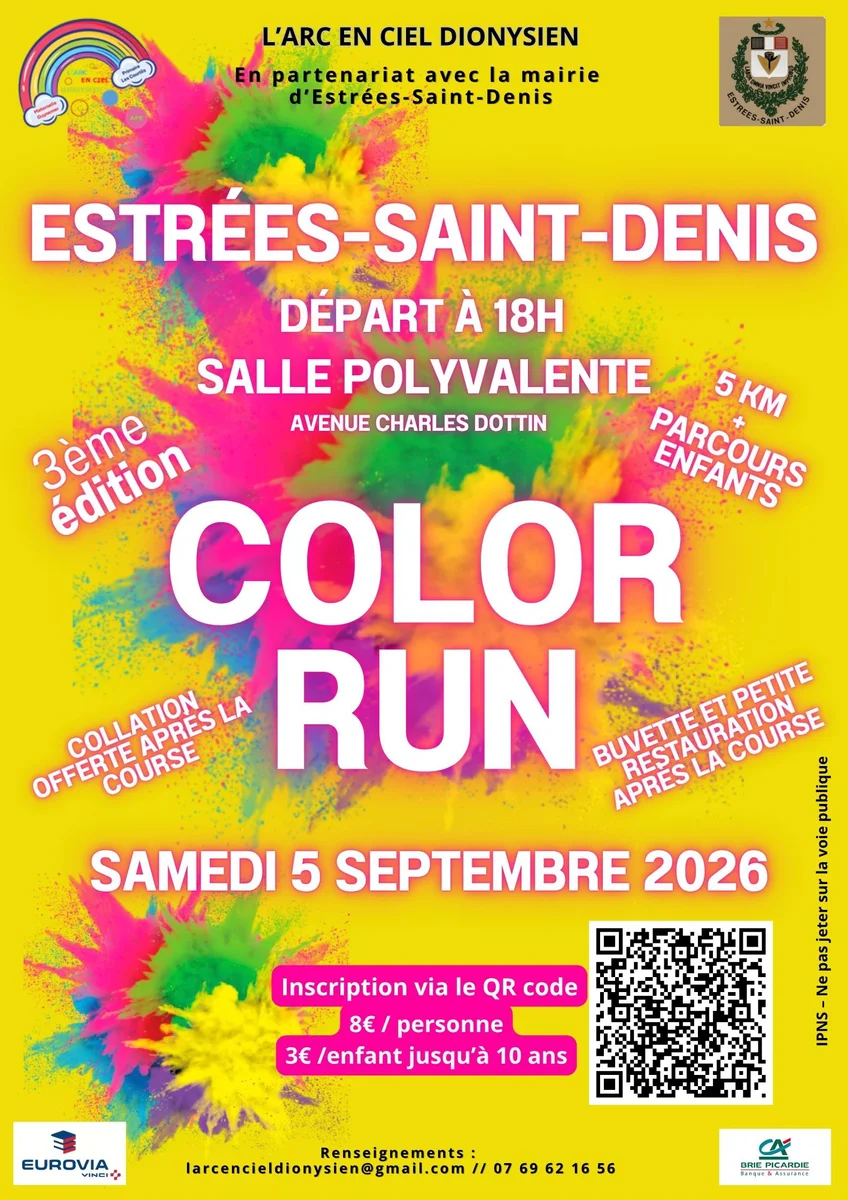 🏃➡️🌈 COLOR RUN familiale