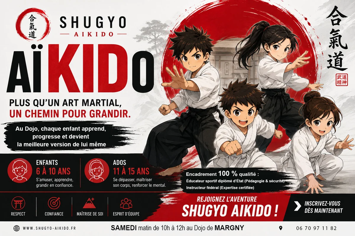 Nouveau !!! l'Aïkido débarque pour les Kids ! à Margny-lès-Compiègne