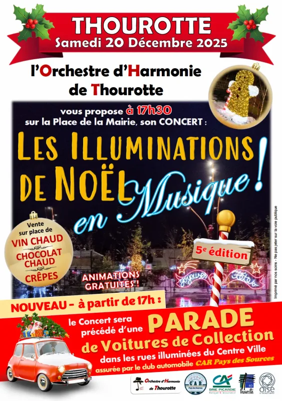 Les Illuminations de Noël en Musique ! [édition 2025]