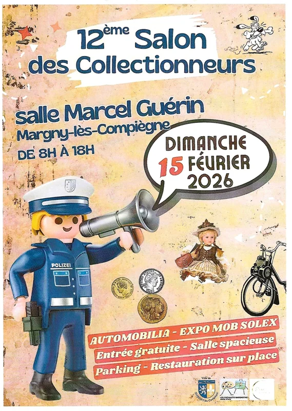 12ème SALON DES COLLECTIONNEURS DE MARGNY-LES-COMPIEGNE