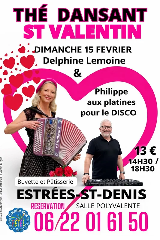 Thé Dansant Saint Valentin