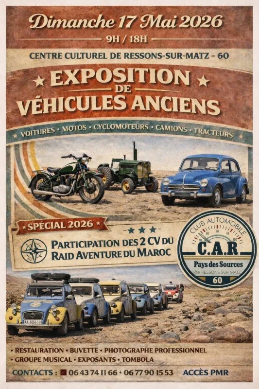 Exposition de Véhicules Anciens