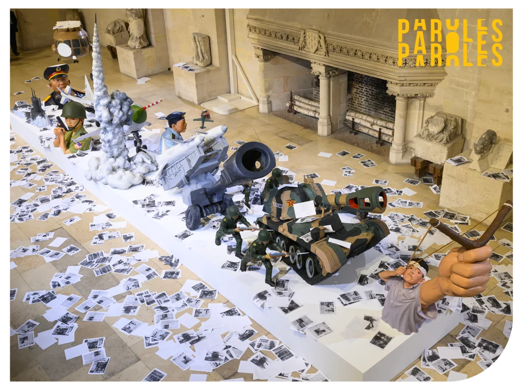 PAROLES - Thomas Clerc - Performance autour de l'œuvre de Wang Du