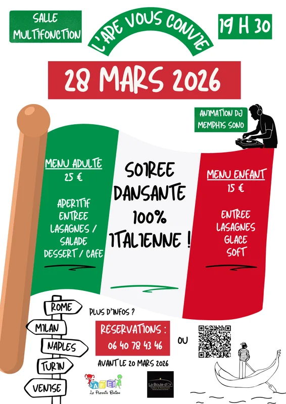Soirée dansante italienne