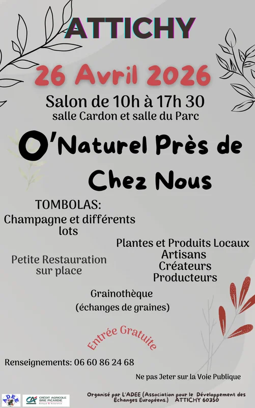 Salon Au NATUREL près de chez nous