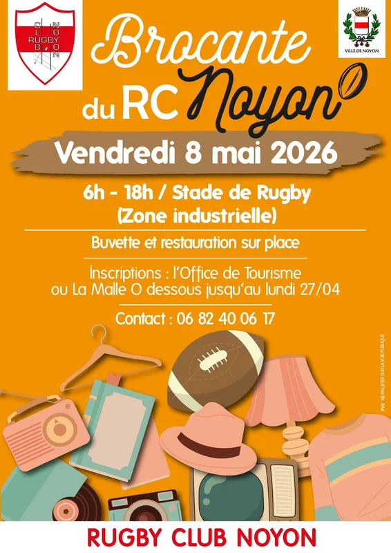 Brocante du Rugby Club Noyon