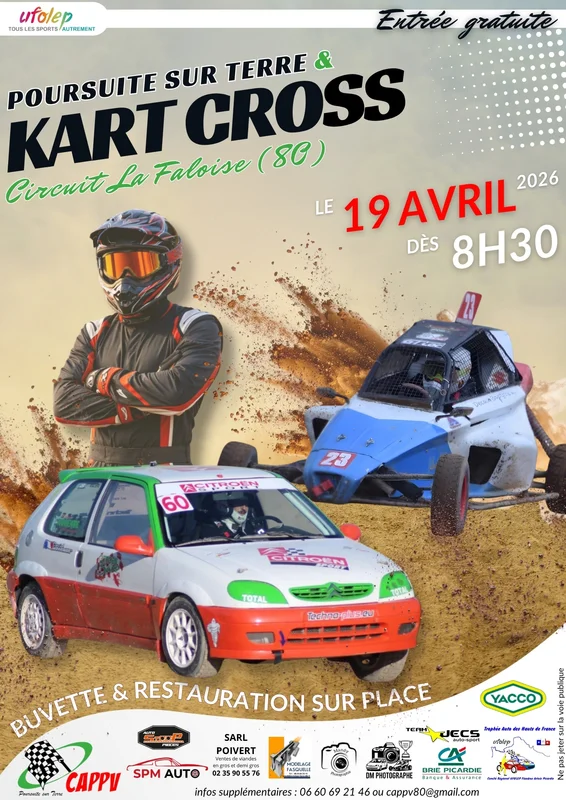 Poursuite sur Terre & Kart Cross