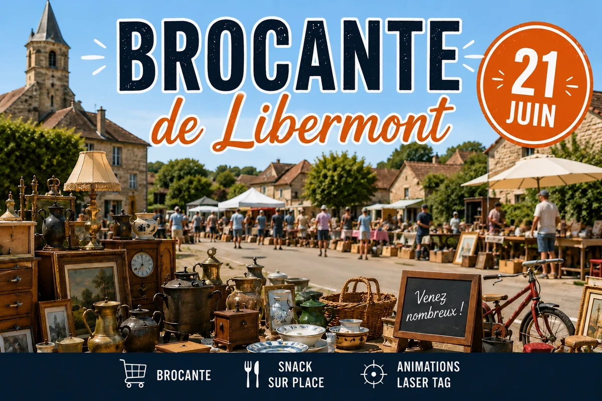 Brocante à Libermont