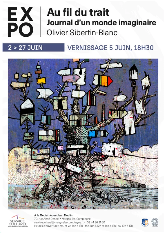 Vernissage Olivier Sibertin-Blanc