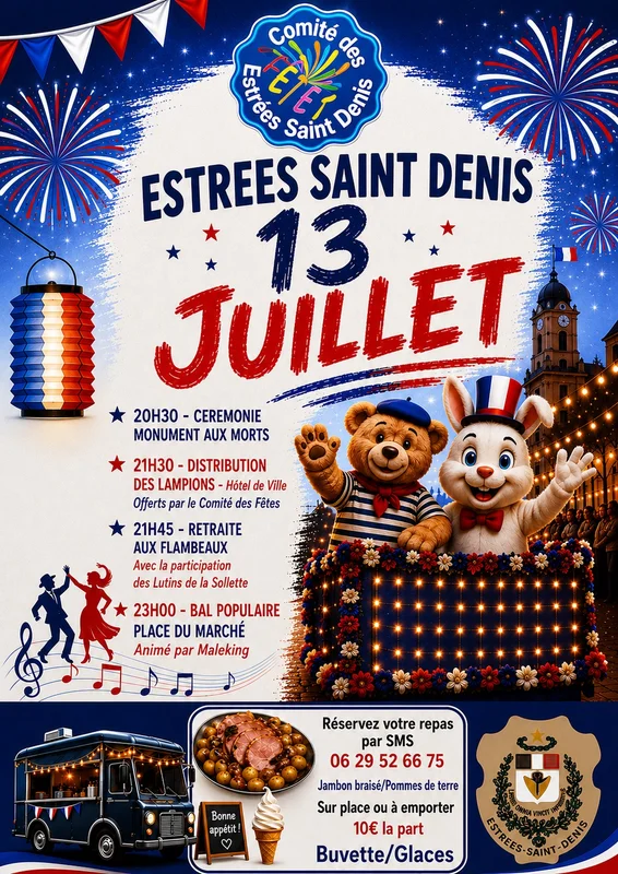 Fête nationale - Estrées-saint-Denis