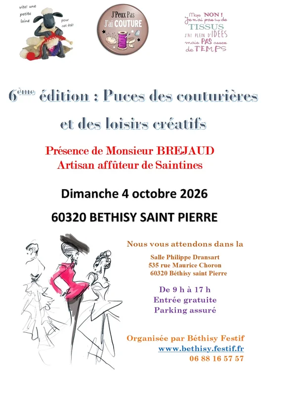 6ème Puce des Couturières - Béthisy Festif